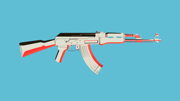 Free-Cinema4D-C4D-Model-AK-47